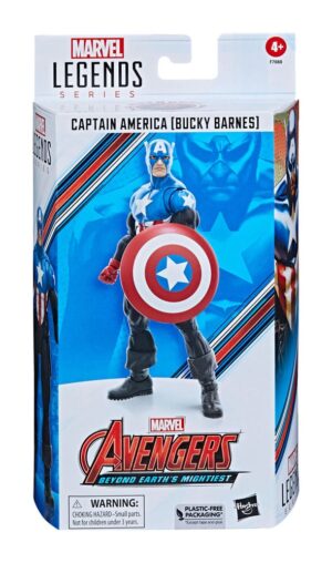 Marvel Legends Avengers: Beyond Earth's Mightiest Captain America (Bucky Barnes) Action Figure