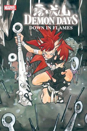 Demon Wars Down In Flames #1 (One Shot) Cover B Variant Peach Momoko Cover