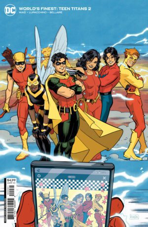 World's Finest Teen Titans #2 Cover C Variant Paolo Rivera Card Stock Cover