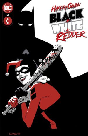 Harley Quinn Black White Redder #2 Cover A Regular Chris Samnee Cover