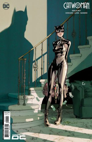 Catwoman Vol 5 #57 Cover B Variant Tirso Cons Card Stock Cover
