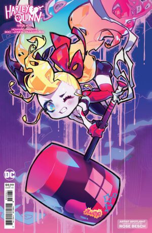Harley Quinn Vol 4 #32 Cover C Variant Rose Besch Creator Card Stock Cover