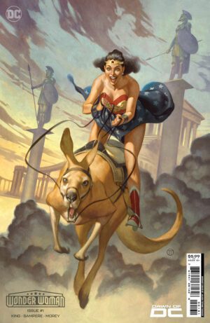 Wonder Woman Vol 6 #1 Cover C Variant Julian Totino Tedesco Card Stock Cover