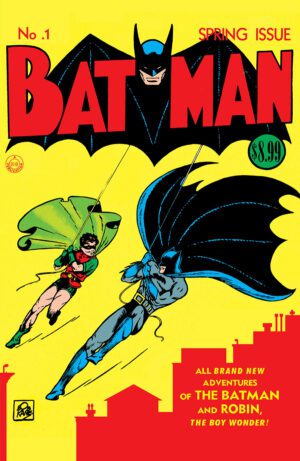 Batman #1 Facsimile Edition Cover B Variant Bob Kane & Jerry Robinson Foil Cover