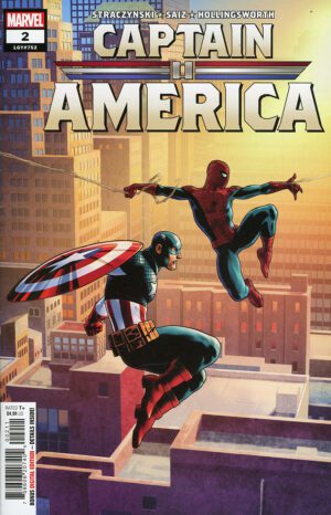 Captain America Vol 10 #2 Cover A Regular Jesús Saiz Cover