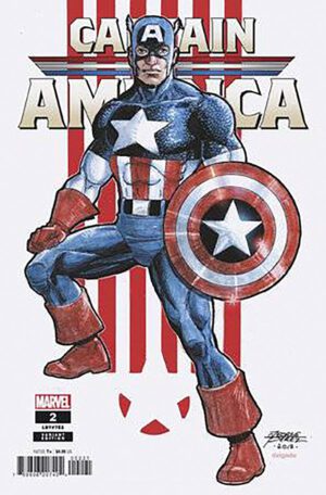Captain America Vol 10 #2 Cover D Variant George Pérez Cover
