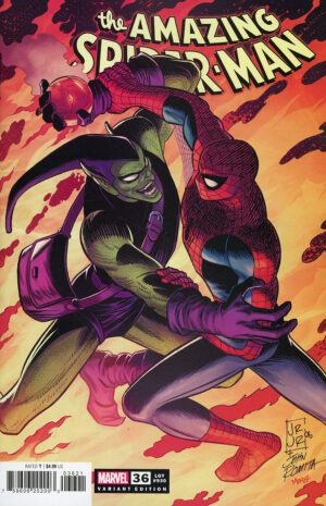 Amazing Spider-Man Vol 6 #36 Cover C Variant John Romita Jr & John Romita Sr Cover