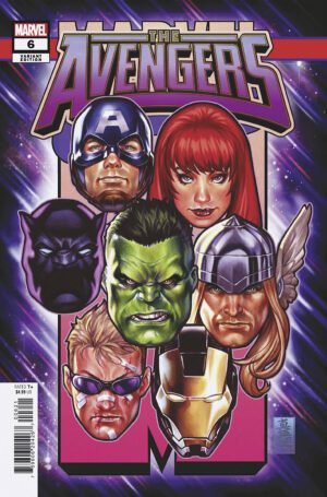 Avengers Vol 8 #6 Cover D Variant Mark Brooks Corner Box Cover