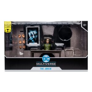 DC Multiverse The Dark Knight - The Joker at Interrogation Room Action Figure