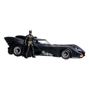 DC Multiverse Batman 1989 Batman & Batmobile Action Figure