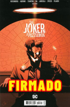 The Joker Presents A Puzzlebox #3 Cover A Regular Chip Zdarsky Cover Signed by Chip Zdarsky