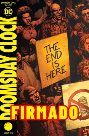 Doomsday Clock #1 Cover A 1st Ptg Regular Gary Frank Cover Signed by Geoff Johns & Gary Frank