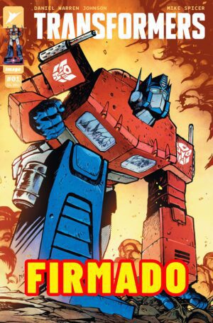 Transformers Vol 5 #1 Cover A Regular Daniel Warren Johnson & Mike Spicer Cover Signed by Daniel Warren Johnson