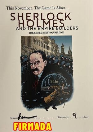 NYCC 2023 Dark Horse Sherlock Holmes Print Signed by Andy Bennett