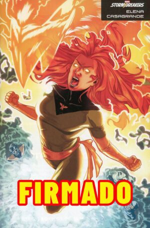 X-Men Vol 6 #24 Cover E Variant Elena Casagrande Stormbreakers Cover Signed by Elena Casagrande