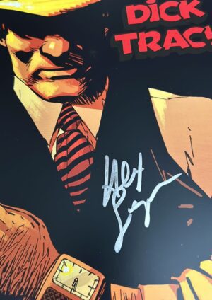 NYCC 2023 Mad Cave Comics Dick Tracy Print Signed by Alex Segura