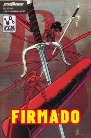 Daredevil Vol 7 #8 Cover C Variant Elena Casagrande Stormbreakers Cover Signed by Elena Casagrande