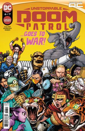Unstoppable Doom Patrol #6 Cover A Regular Chris Burnham Cover