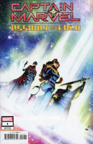 Captain Marvel Assault On Eden #1 (One Shot) Cover B Variant David Baldeón Cover