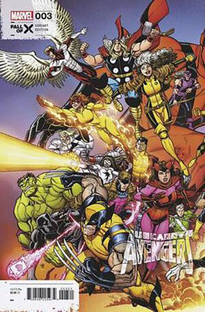 Uncanny Avengers Vol 4 #3 Cover B+C Variant Nick Bradshaw Connecting Covers Set
