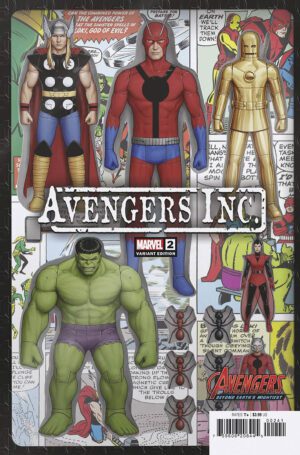 Avengers Inc #2 Cover D Variant John Tyler Christopher Avengers 60th Anniversary Cover