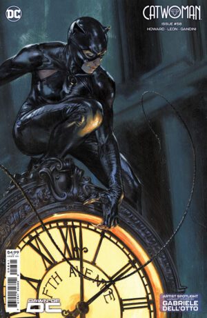 Catwoman Vol 5 #58 Cover D Variant Gabriele Dell Otto Artist Spotlight Card Stock Cover