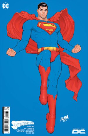 Superman Vol 7 #7 Cover D Variant David Nakayama Card Stock Cover (#850)