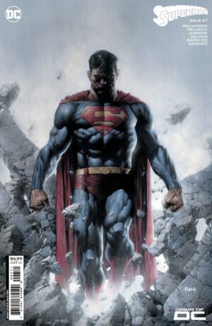 Superman Vol 7 #7 Cover E Variant David Finch Card Stock Cover (#850)