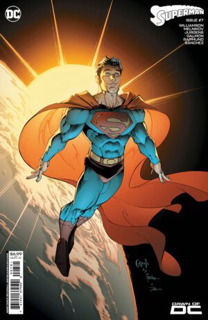 Superman Vol 7 #7 Cover F Variant Greg Capullo & Jonathan Glapion Card Stock Cover (#850)