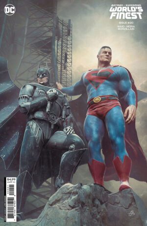 Batman/Superman Worlds Finest #20 Cover B Variant Bjorn Barends Card Stock Cover