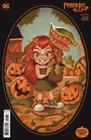 Poison Ivy #15 Cover D Variant Chrissie Zullo Trick Or Treat Card Stock Cover