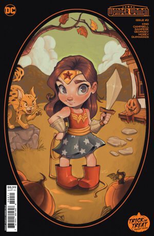 Wonder Woman Vol 6 #1 Cover E Variant Chrissie Zullo Trick Or Treat Card Stock Cover