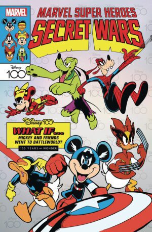 Amazing Spider-Man Vol 6 #37 Cover B Variant Paolo De Lorenzi Disney100 Secret War Cover