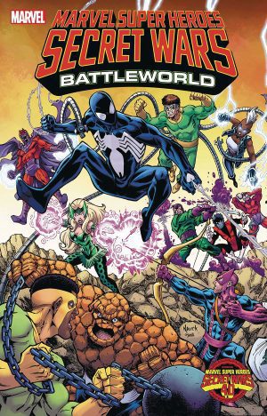 Marvel Super Heroes Secret Wars Battleworld #1 Cover B Variant Todd Nauck Connecting Cover