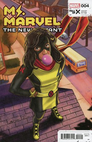 Ms Marvel The New Mutant #4 Cover B Variant Benjamin Su Homage Cover