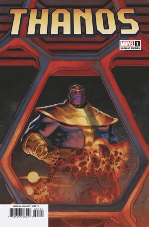 Thanos Vol 4 #1 Cover D Variant Dave Wachter Windowshades Cover