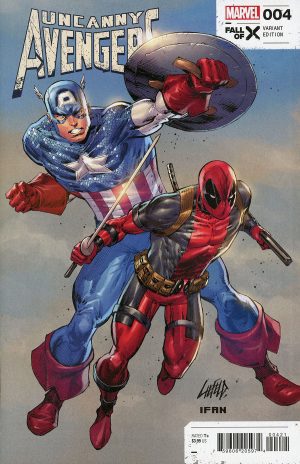 Uncanny Avengers Vol 4 #4 Cover B Variant Rob Liefeld Cover