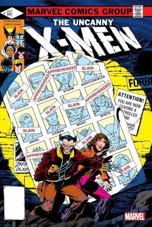 X-Men Vol 1 #141 Cover G Facsimile Edition Variant John Byrne Foil Cover