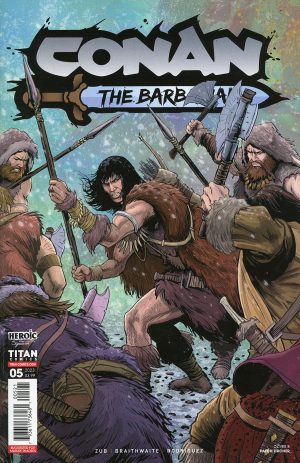 Conan The Barbarian Vol 5 #5 Cover B Variant Patrick Zircher Cover