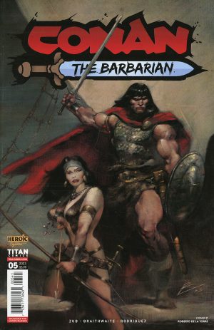 Conan The Barbarian Vol 5 #5 Cover D Variant Roberto De La Torre Cover
