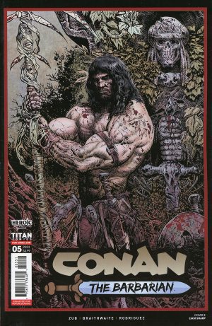 Conan The Barbarian Vol 5 #5 Cover E Variant Liam Sharp Cover