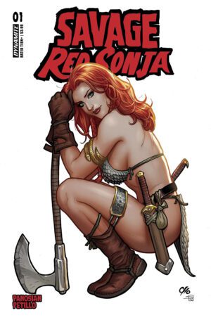 Savage Red Sonja #1 Cover B Variant Frank Cho Cover