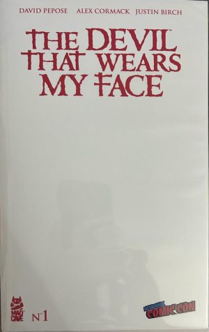 Devil That Wears My Face #1 NYCC Mad Cave Convention Exclusive Blank Cover