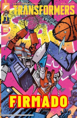Transformers Vol 5 #1 Daniel Warren Johnson NYCC 2023 Exclusive Variant Cover Signed by Daniel Warren Johnson