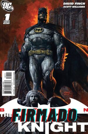 Batman The Dark Knight #1 Regular David Finch Cover Signed by David Finch