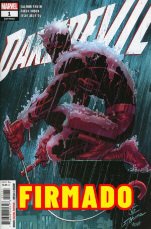 Daredevil Vol 8 #1 Cover A Regular John Romita Jr Cover Signed by John Romita Jr