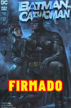 Batman Catwoman #1 Cover G DF Exclusive Lucio Parrillo Variant Cover Signed by Lucio Parrillo