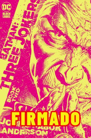 Batman Three Jokers #2 Cover C Incentive Jason Fabok Yellow Variant Cover Signed by Jason Fabok