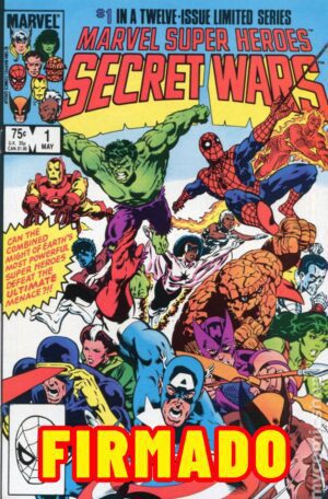 Marvel Super-Heroes Secret Wars #1 Cover A 1st Ptg Signed by John Beatty