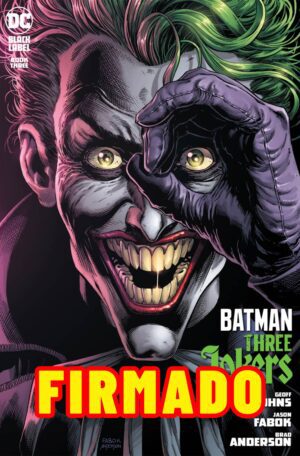 Batman Three Jokers #3 Cover A Regular Jason Fabok Joker Cover Signed by Jason Fabok